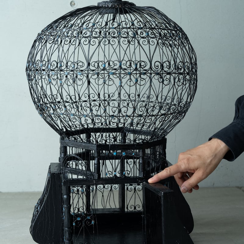 フランスアンティーク黒い鳥籠 | BOLT antique &brocante＋design