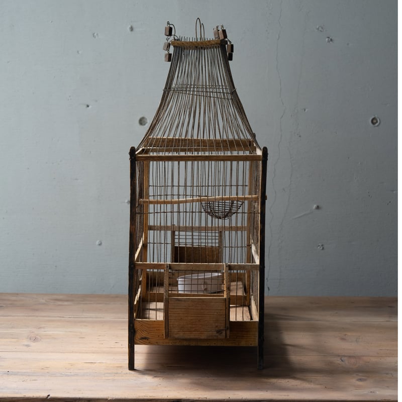 【蔵出し出品】アンティーク彫刻の鳥籠 中国アンティーク家具 76 鳥籠1 新着 | チャイニーズ