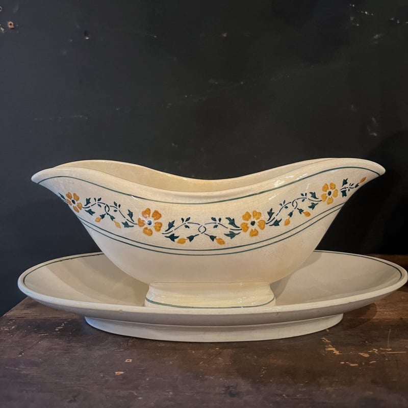 希少　美品　リュネビル　花器　　ソーシエール　フランスアンティーク 希少 美品 リュネビル 花器 ソーシエール フランスアンティーク