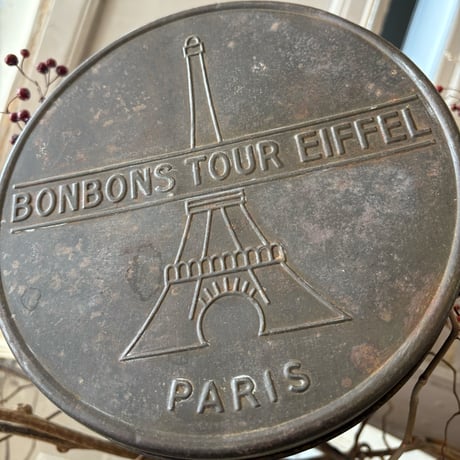 BONBON TOUR EIFFEL/エッフェル塔キャンデイの缶