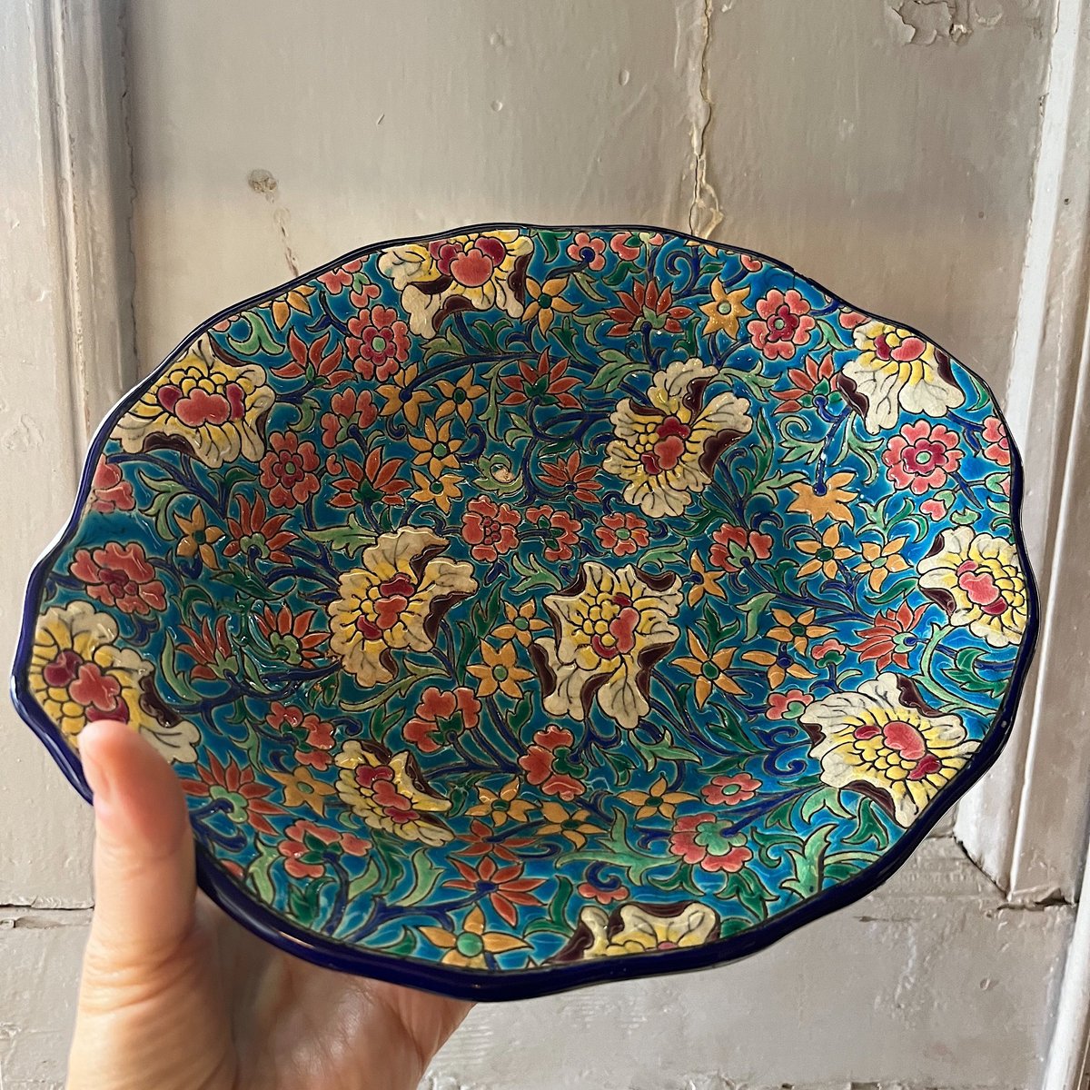 Longwy 深皿 YCHO Longwy / ロンウィー YCHO 深皿 スーププレート #1 [1124] | drama antique