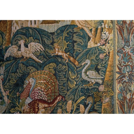 Bestiaire ‥ベスティエール／動物寓意集．180×170cm（オービュッソン・スタイル）