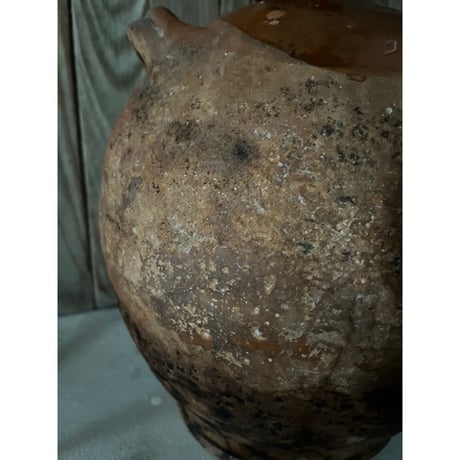 南仏窯の保存用壺・19世紀初頭France/H34cm