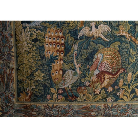 Bestiaire ‥ベスティエール／動物寓意集．180×170cm（オービュッソン・スタイル）