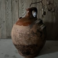 南仏窯の保存用壺・19世紀初頭France/H34cm