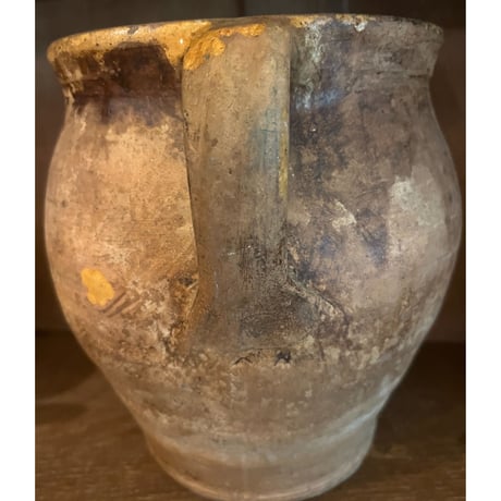 南仏陶器の両手壺・19世紀初頭