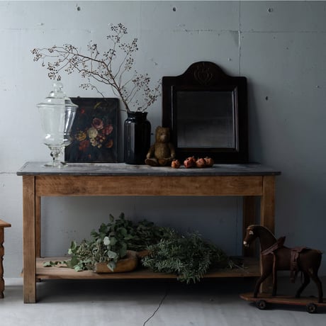 フローリストのディスプレイ作業台・France antique