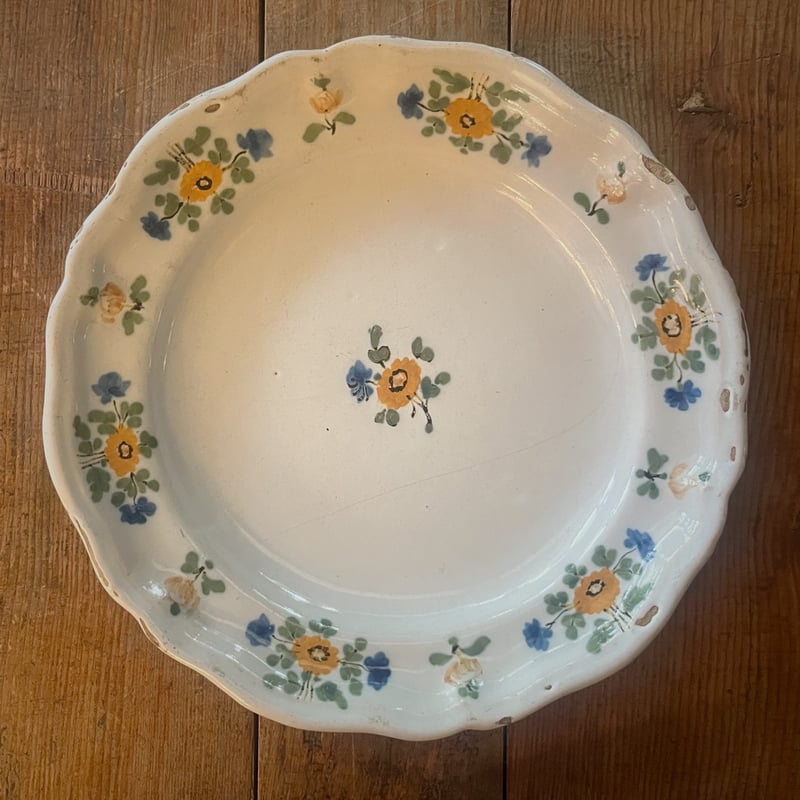 1800年代中期 ファイアンス・小花の絵付け | BOLT antique