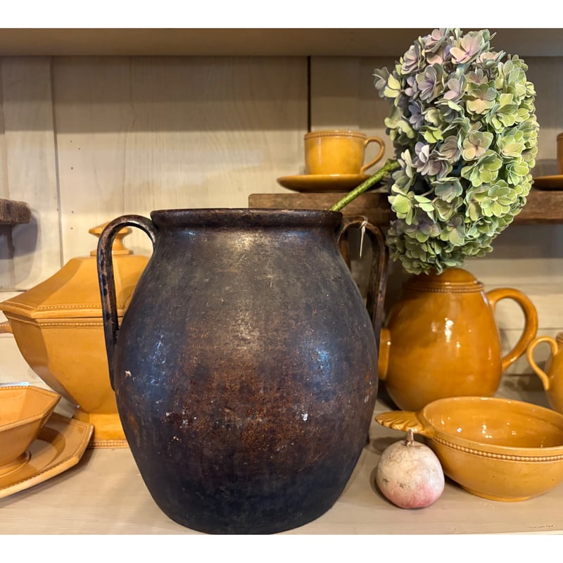 19世紀France コンフィポットNoir H24cm | BOLT antique &br