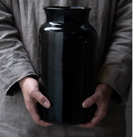 19世紀France 大きなピクルス瓶（H33cm)