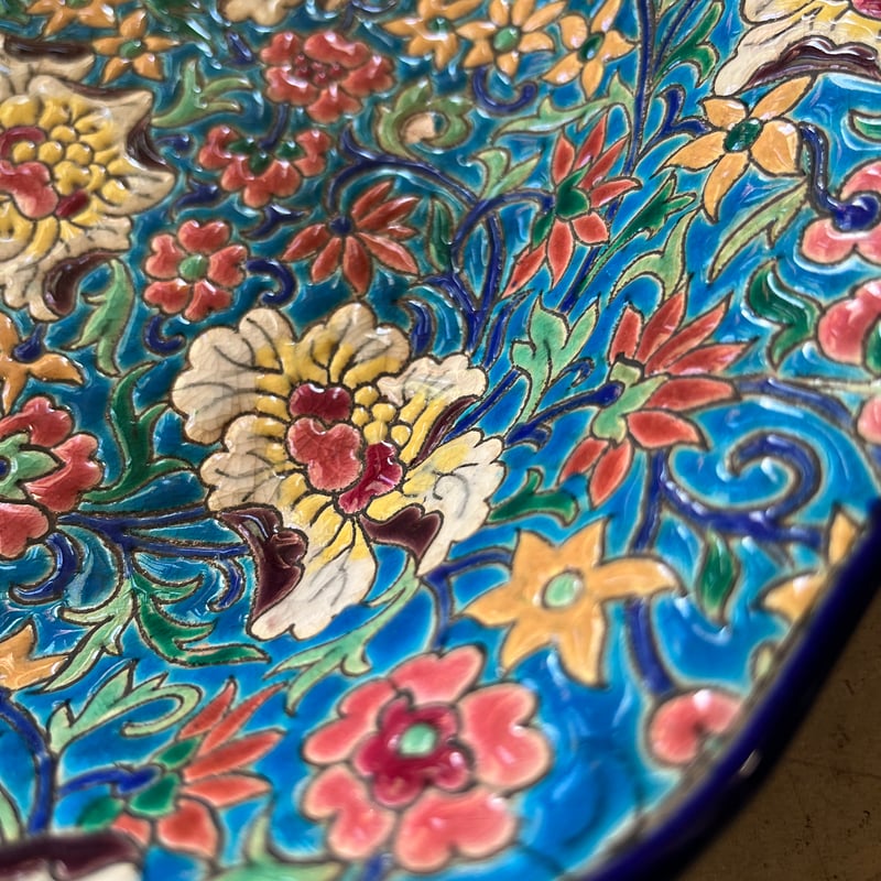 Emaux de Longwy オーバル深皿 | BOLT antique &brocante