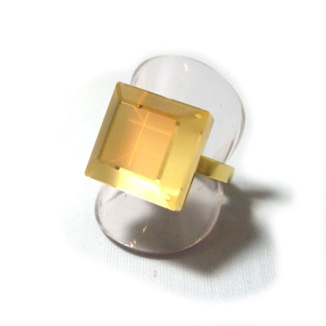 118 Matte&Clear Ring  Square