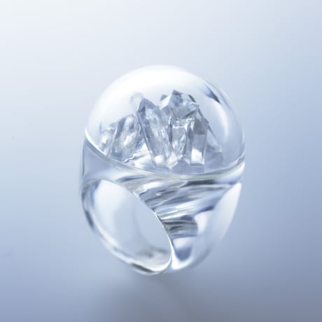 118 Crystal Dome Ring  (mineral)