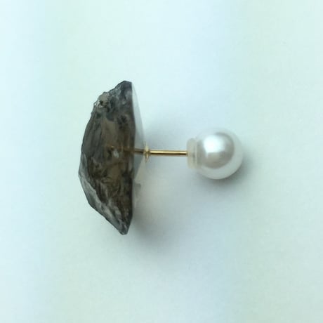 bisoa KACHIWARI PIERCE smoky  / 0.5PAIR
