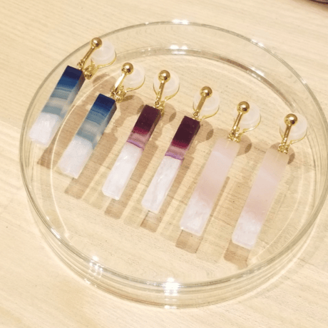 bisoa Stone Layer Earring / 1PAIR