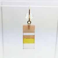 bisoa  縞々PIERCE ORANGE  / 0.5PAIR