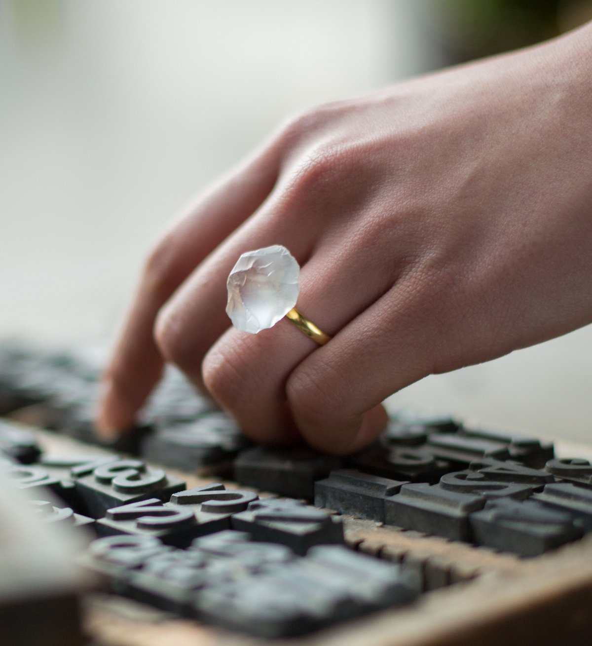 KACHIWARI RING white | TO LABO