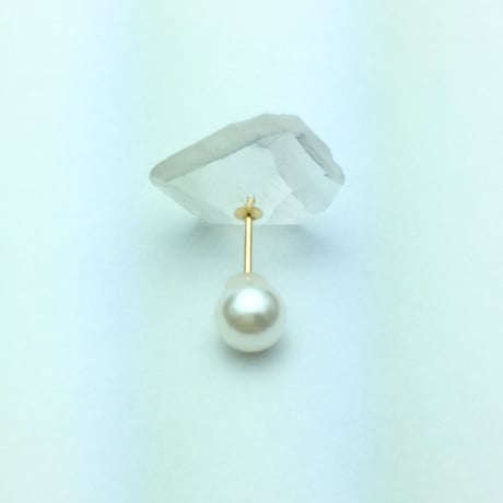 bisoa KACHIWARI PIERCE white  / 0.5PAIR