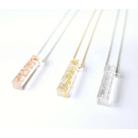 bisoa  HAKU NECKLACE RECTANGLE
