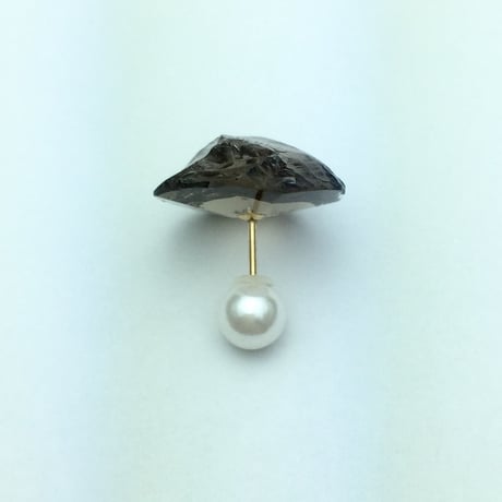 bisoa KACHIWARI PIERCE smoky  / 0.5PAIR
