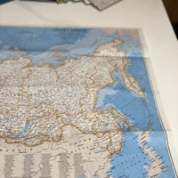 National Geographic社古地図［ソビエト連邦 PEOPLES OF THE SOVIET UNION1976年製］