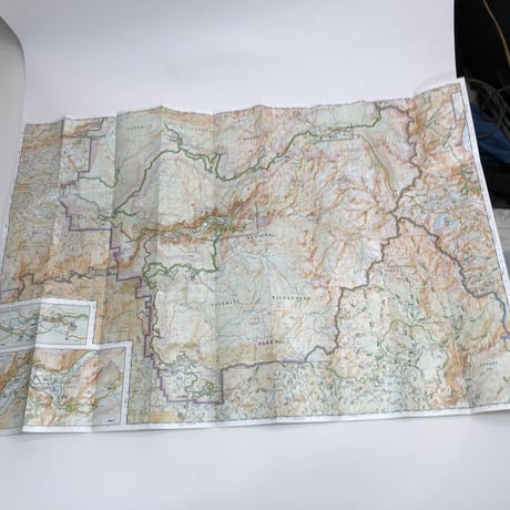 National Geographic社 地形図［Yosemite］新品