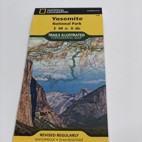 National Geographic社 地形図［Yosemite］新品