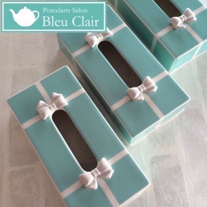 再販♡】ティファニーブルーのティッシュボックスケース | BleuClair