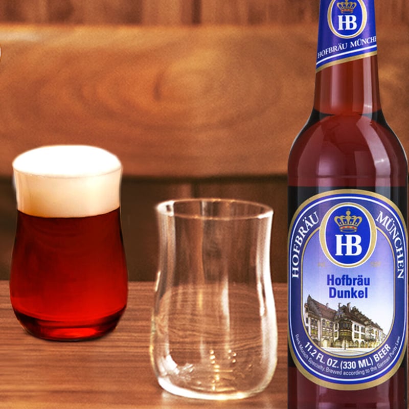 父の日 2026【ビールとグラスのセット】 ドイツ ダークビール 2本