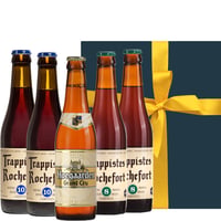 父の日【 ビール ギフト】 ベルギーのクラフトビール3種類を飲み比べ 330ml×5本 詰め合わせ ギフト箱 リボン付き メッセージカード 送料無料