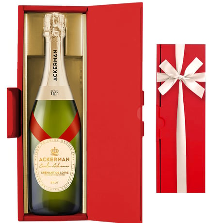 御祝 誕生日 フランス スパークリング 辛口 スパークリングワイン ロワール 750ml ギフト箱 リボン包装付き ワインギフト おしゃれ 女性喜ぶ お祝い お礼 お返し 内祝い