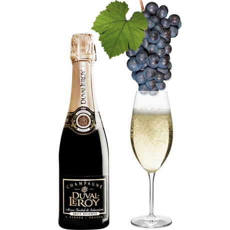 誕生日 お祝い プレゼント シャンパンとスイーツのギフト フランスのシャンパン「ブリュット・レザーブ 」375ml＆ドイツのシャンパンチョコレート