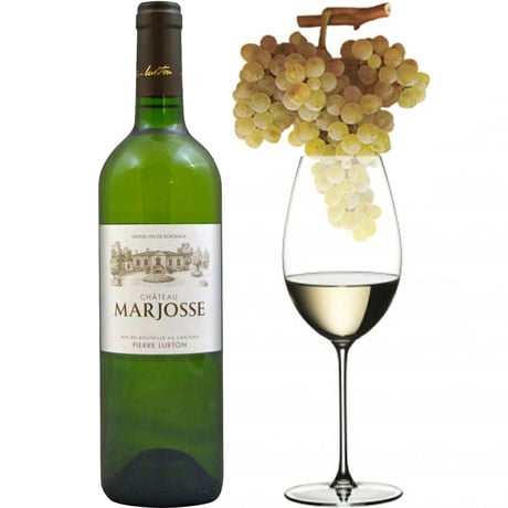御祝 お花 黄色・オレンジの生花アレンジメント贈り物 セット ボルドー 白ワイン シャトー・マルジョス 750ml レモンタルトクッキー  誕生日 退職祝い 送料無料