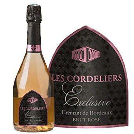 ロゼ スパークリング 「レ・コードリエ・ロゼ」 辛口  750ml ギフト箱入り  クレマン・ド・ボルドー ラッピング付 熨斗可能（OG05-002378）