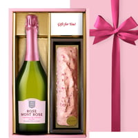記念日 お祝い ワイン スイーツ ギフトセット フランス ロゼ スパークリング 辛口 750ml パウンドケーキ 焼き菓子 クランベリー 送料無料