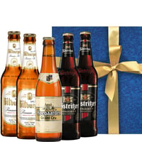 お歳暮 クリスマス ビールギフト ドイツ・ベルギーのクラフトビール330ml×5本 詰め合わせ ラッピング付き