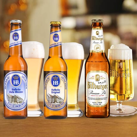 夏ギフト お中元 こだわりビール ギフトセットドイツ クラフトビール 5本セット 海外ビール ギフト箱 リボン付き メッセージカード付き 送料無料 お祝い 記念日