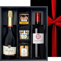 御祝 お酒 ワイン チーズ グルメ ギフトセット ペアギフト フランス 赤ワイン スパークリングワイン 辛口 750ml 2本 おつまみ 魚 ニジマス チーズスプレッド トマトバジル 鴨 レバー