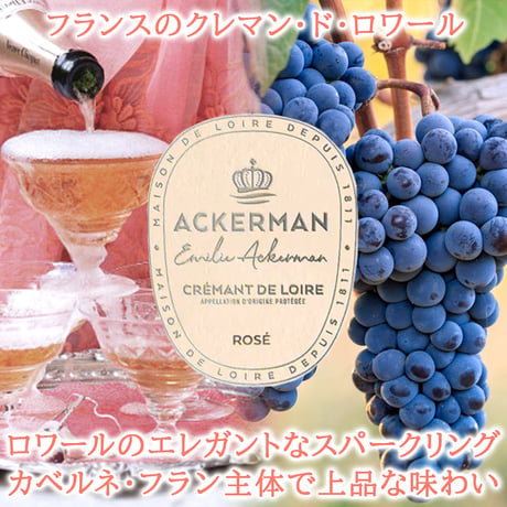 フランス スパークリング 辛口 ロゼ スパークリングワイン ロワール 750ml ギフト箱 リボン付き メッセージカード付き ワインギフト 送料無料
