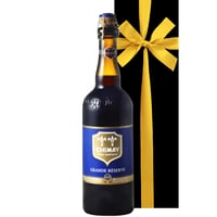 父の日 ビールギフト ベルギー クラフトビール「シメイ ブルー グランドレザーブ」750ml  ギフト箱 リボン付き メッセージカード付き 御祝 記念日