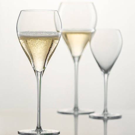 【お二人で楽しめるワインとグラスのギフト】フランスのスパークリングワイン　ジャイアンス「クレマン・ド・ボルドー エリタージュブリュット」とペアシャンパングラスのセット