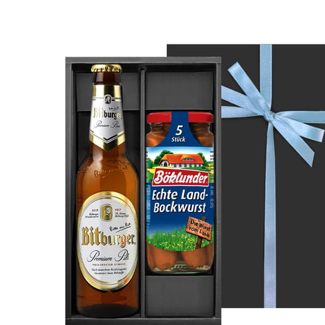 父の日 ビール おつまみ ギフト 【選べる】ドイツ クラフトビール ピルスナー 黒ビール ノンアルコール ビットブルガー ケストリッツァー 330ml ソーセージ ボックブルスト お酒 プレゼント