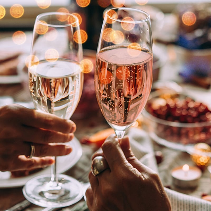 誕生日 御祝 シャンパン製法 スパークリングワイン2本セットフランス