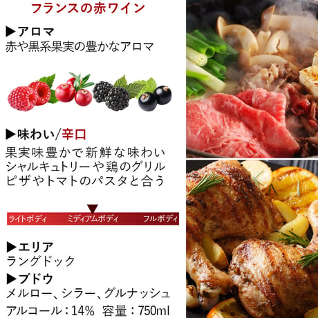 【送料無料】ワイン 飲み比べ 5本セット フランス 赤 白 ロゼ スパークリング オレンジ ワイン 750ml  メッセージカード ホームパーティー 家飲み  ホワイトデー