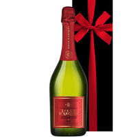 誕生日 フランス スパークリングワイン 白 『シュール・ダルク』「クレマン・ド・リムー・ブリュット」辛口 750ml ギフト箱 リボン付き メッセージカード付き