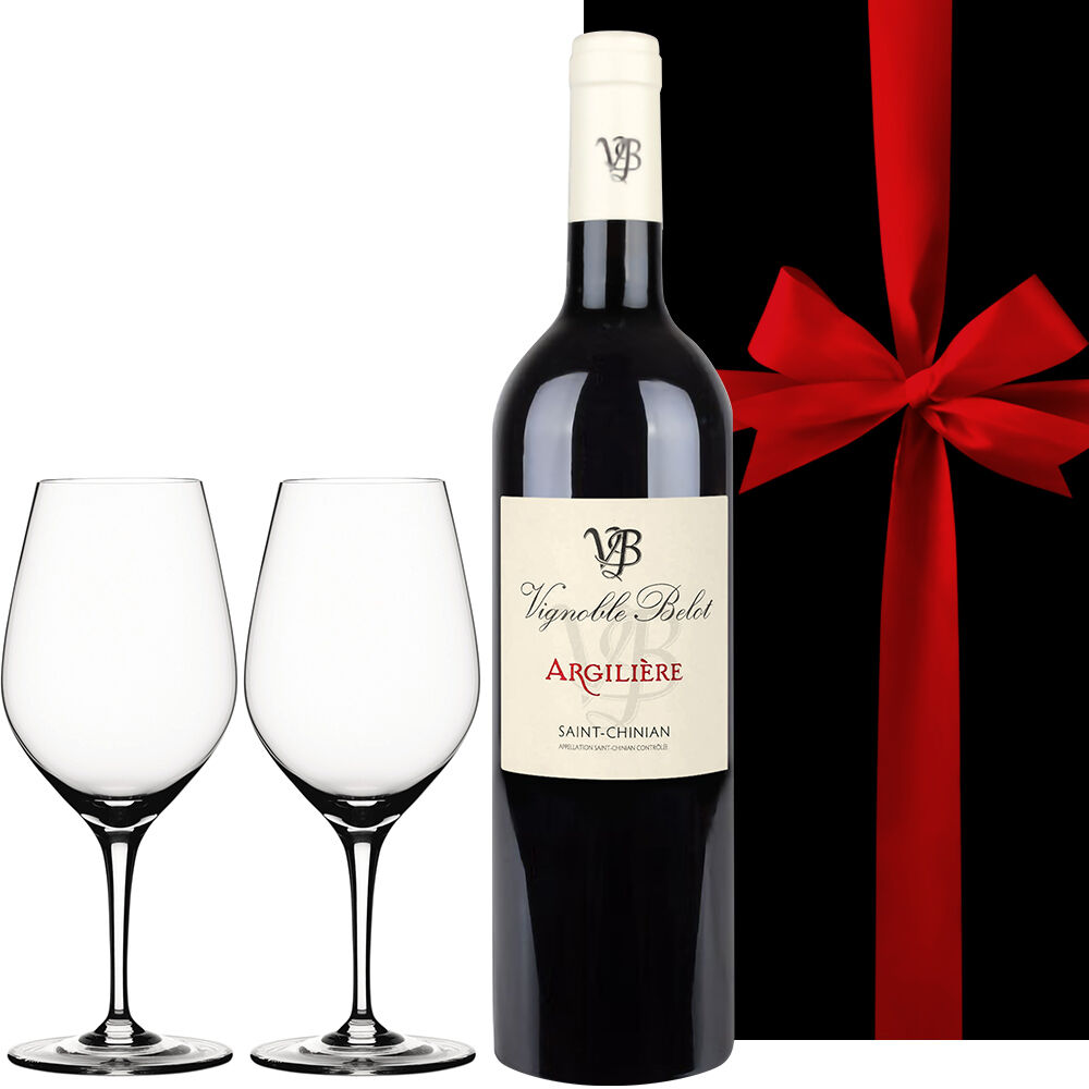 ワインとグラスのギフト 】フランス 赤ワイン 辛口 南フランス