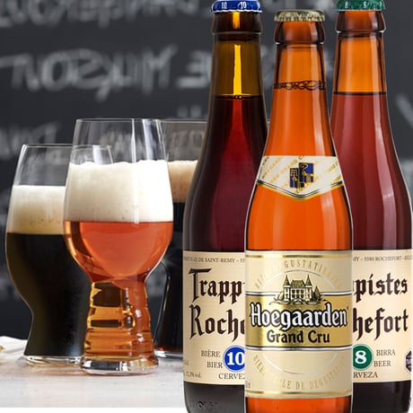 父の日【 ビール ギフト】 ベルギーのクラフトビール3種類を飲み比べ 330ml×5本 詰め合わせ ギフト箱 リボン付き メッセージカード 送料無料