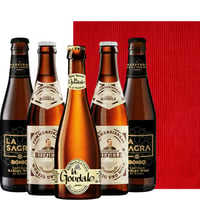 父の日 ヨーロッパビール 飲み比べ 5本セット ギフト フランス ドイツ スペイン クラフトビール 詰合わせ 5種 ギフト箱付 ラッピング 熨斗可 送料無料