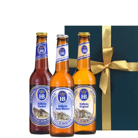 夏ギフト 御祝 ビールギフト ドイツビール 飲み比べ 330ml 3本 詰め合わせ ギフトセット ギフト箱 リボン付き メッセージカード付き 地ビール 海外ビール 誕生日