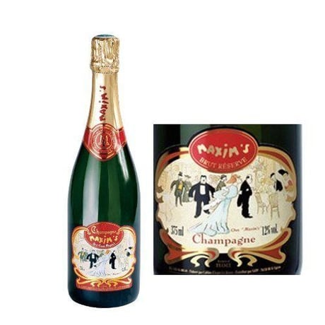 お祝い 誕生日 お花 シャンパン セット プレゼント フランス マキシム・ド・パリ 高級シャンパン 赤いバラ　プリザーブドフラワー　一輪挿し付き お祝い  誕生日プレゼント